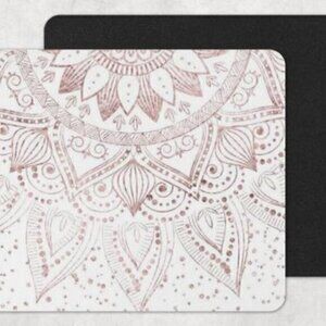 Rose Gold Mandala Mouse Pad